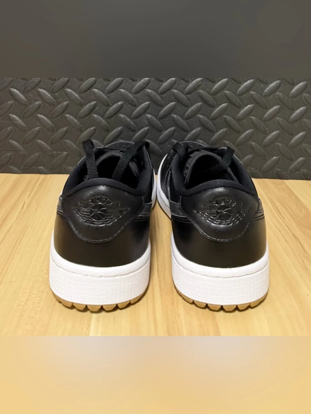Nike Air Jordan 1 G Retro Black White Gum Golf Shoes DD9315-005 Mens Sizes